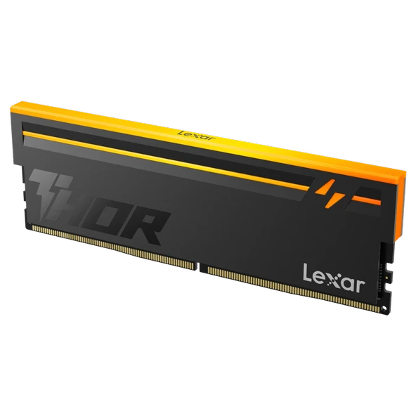 Lexar 16GB THOR RGB 6000MHz CL36 XMP/ EXPO DDR5 Single Kit Ram ürün görseli 1