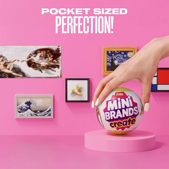Mini Brands Başyapıtlar Sürpriz Paket - Resim 4
