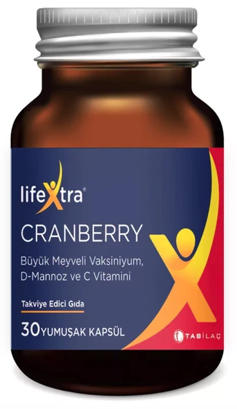 Lifextra Cranberry 30 Kapsül ürün görseli 1
