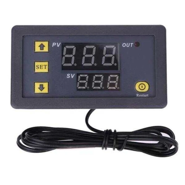 Gözeler W3230 AC 110V-220V Termostat Sıcaklık Denetleyici Modülü ürün görseli 1