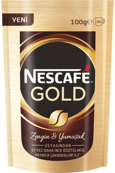 Nescafe Gold Poşet 100gr ürün görseli 1