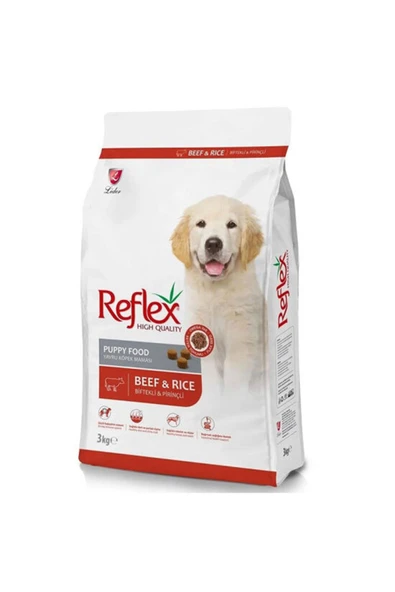 Reflex Yavru Köpek Maması Biftekli 3 Kg ürün görseli 1