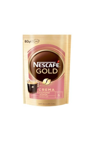 Nescafe Gold Crema Ekonomik Paket 80 G ürün görseli 1