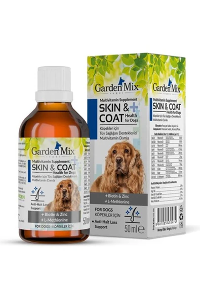 Garden Mix Köpek Tüy Sağlığı Damlası 50 Ml ürün görseli 1