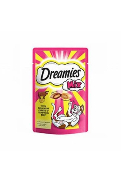 Dreamies Kedi Ödül Mix Sığır Etli Ve Peynirli 60 G ürün görseli 1