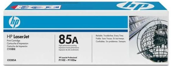HP 85A Black Siyah 1.600 Sayfa Toner CE285A ürün görseli 1