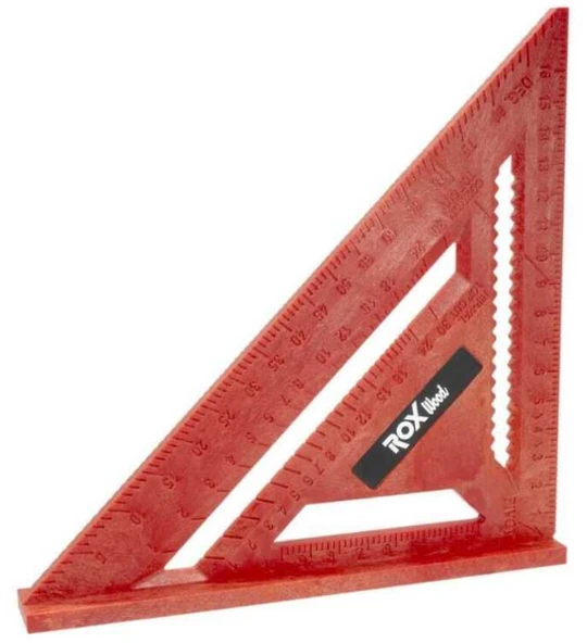 Rox Wood Abs Üçgen Gönye 175 mm 153ROX0022 ürün görseli 1