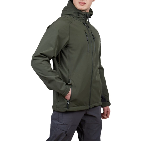 Alpinist Peak Softshell Erkek Outdoor Mont - Resim 7