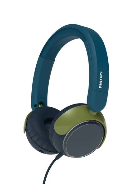 Philips TAK2000CT/00 Kablolu Kulak Üstü Çocuk Kulaklığı - Kristal Deniz Mavisi ürün görseli 1