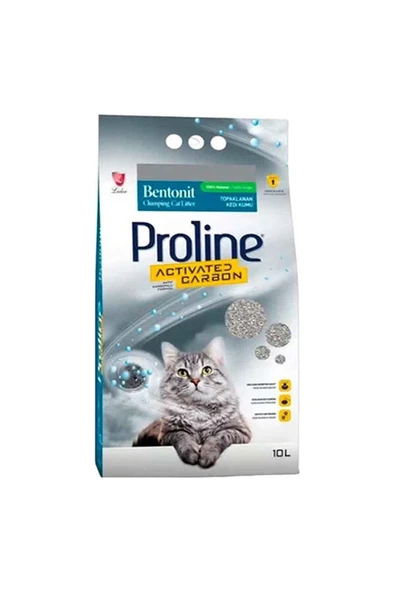 Proline Kedi Kumu Aktif Karbonlu 10 L ürün görseli 1