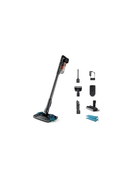 Philips Xc8054/01 Aqua Plus 8000 Serisi Kablosuz Dikey Süpürge 25.2 V Güçlü Performans ürün görseli 1