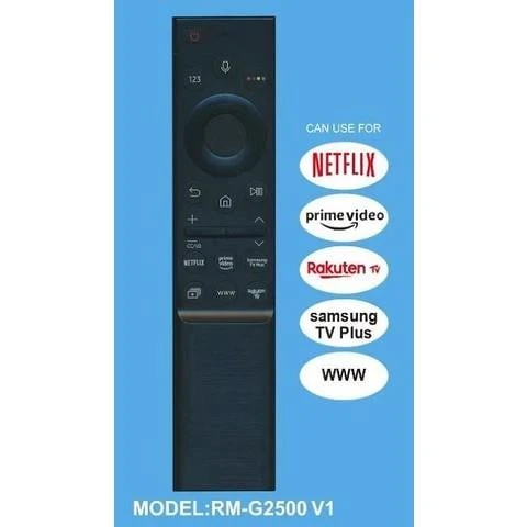 Samsung Kl Samsung RM-G2500 V1 Netflıx Prime Vıdeo Tuşlu Ses Komutlu Lcd-Led Tv Sihirli Kumanda ürün görseli 1
