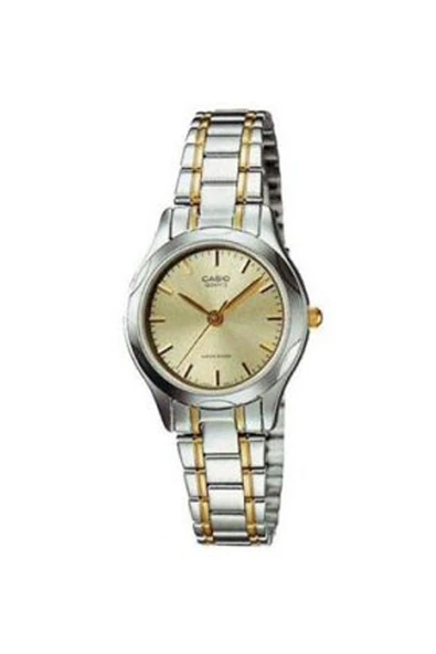 Casio LTP-1275SG-9AD Quartz Çelik Gri Altın Sarısı 25 mm Kadın Kol Saati ürün görseli 1