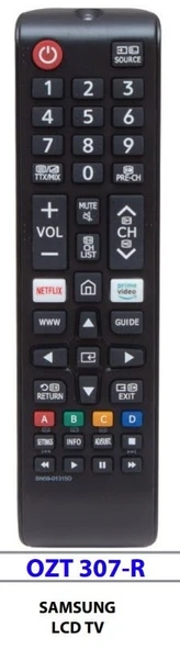 SAMSUNG LCD TV KUMANDA NETFLİX/PRİME OZT 307-R ürün görseli 1