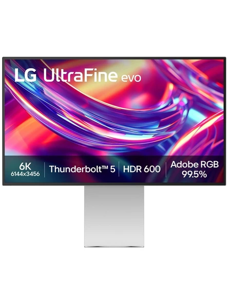 LG 32U990A-S Ultrafine Evo 32" 5ms (GTG) 60Hz (HDMI+DP+Type-C X3+Thunderbolt 5 X2) 6K (6144X3456) DisplayHDR 600 Pivot Nano IPS Monitör ürün görseli 1