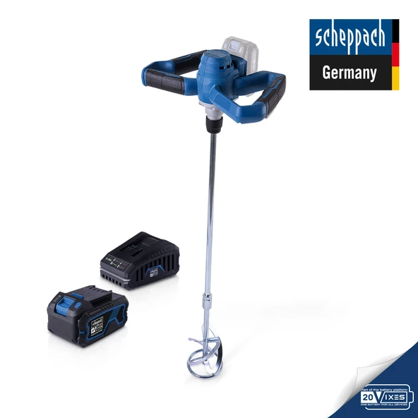 Scheppach BC-PMX100-X 4.0Ah Tek Akülü Boya ve Harç Karıştırıcı - 5907806400 ürün görseli 1