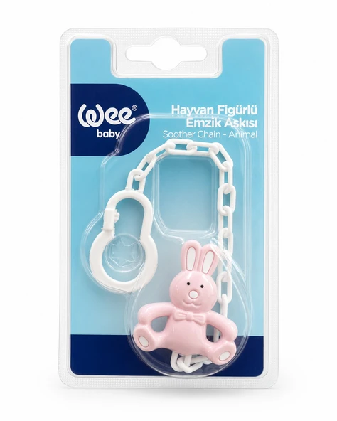 Wee Baby Figürlü Emzik Askısı ürün görseli 1