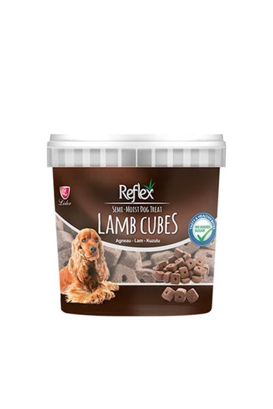 Reflex Semi-Moist Köpek Ödül Maması Kuzu Küp 500 G ürün görseli 1