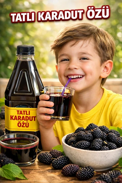 Herbliss Doğal Karadut Özü 250ML - Resim 5