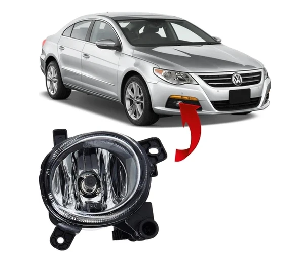 Vw cc 09-12 A4 08-12 Sağ Sis Farı 8T0941700 ürün görseli 1