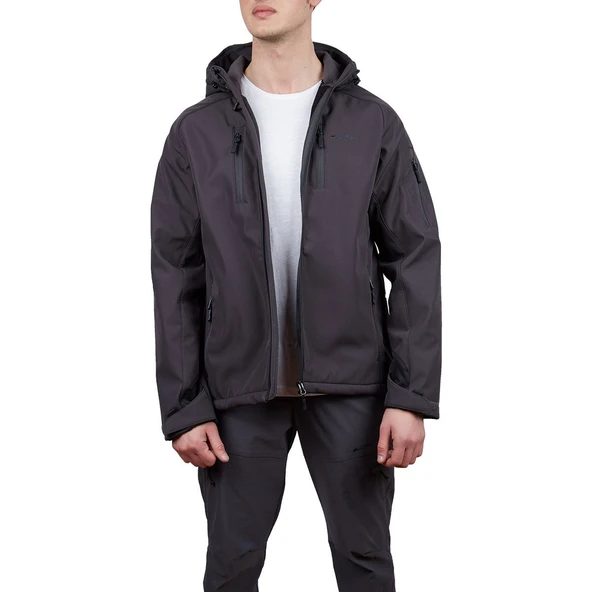 Alpinist Peak Softshell Erkek Outdoor Mont - Resim 11