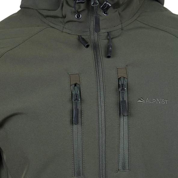 Alpinist Peak Softshell Erkek Outdoor Mont - Resim 9
