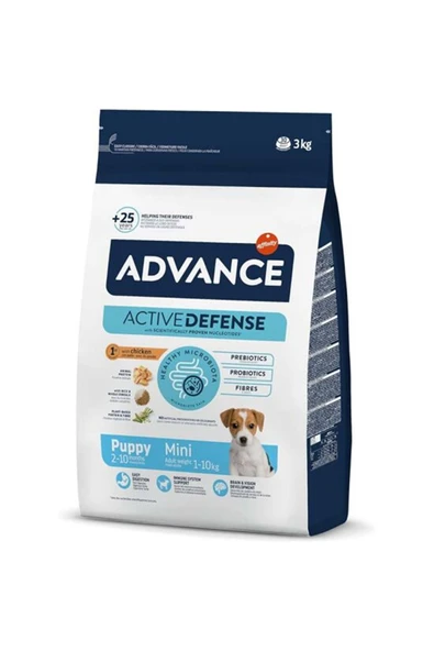 Advance Yavru Köpek Maması Küçük Irk 3 Kg ürün görseli 1
