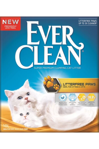 Ever Clean Kedi Kumu Litterfree Paws 10 L ürün görseli 1
