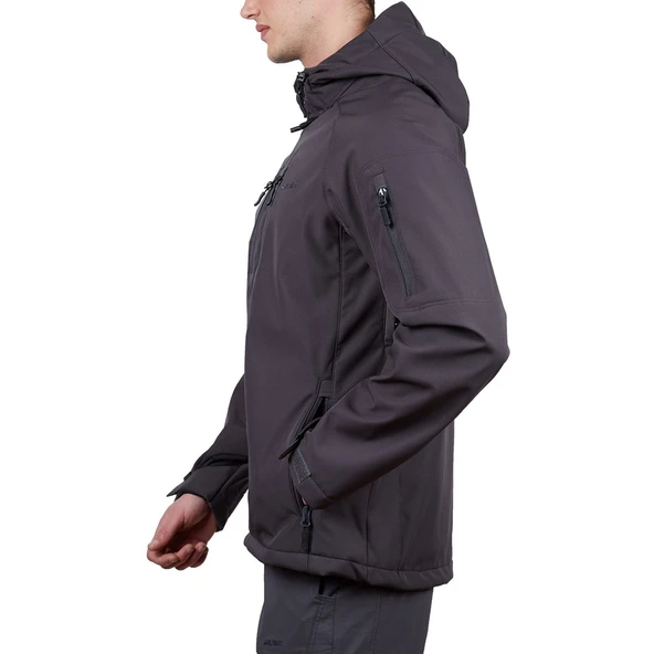 Alpinist Peak Softshell Erkek Outdoor Mont - Resim 8
