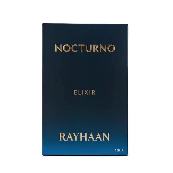 Rayhaan Nocturno Elixir EDP 100 ml Erkek Parfümü - Resim 3