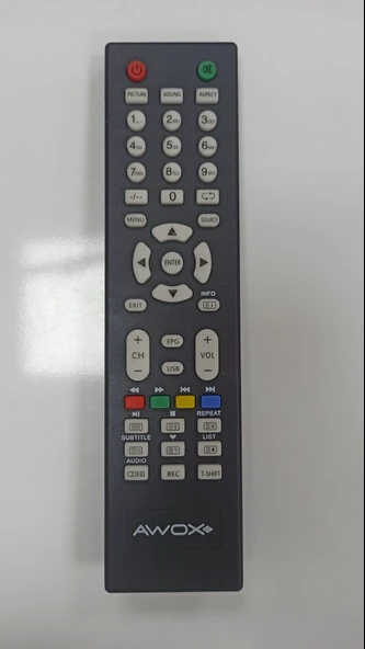 AWOX Turn Lcd Tv Kumandası - Rec Tuşlu ürün görseli 1