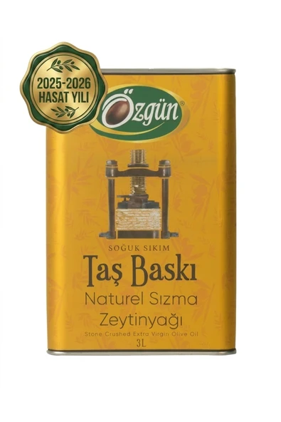 TAŞ BASKI 3 LT TENEKE ürün görseli 1