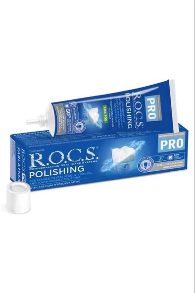 R.O.C.S. Pro Parlatma 30 ml Florürsüz Diş Macunu ürün görseli 1