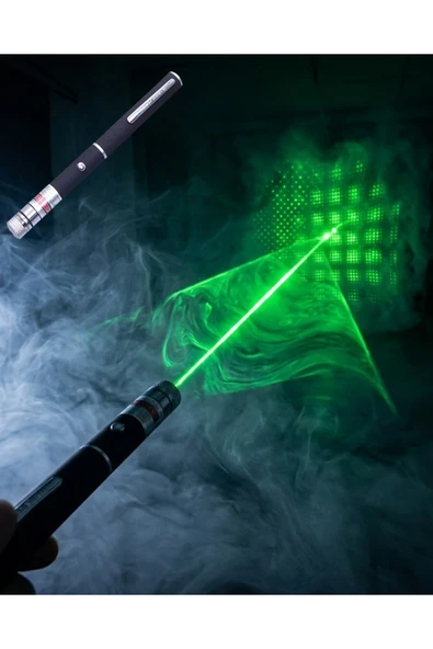 Lazer Kalem Güçlü Yeşil Işık Kompakt ve Pratik Kullanım ürün görseli 1