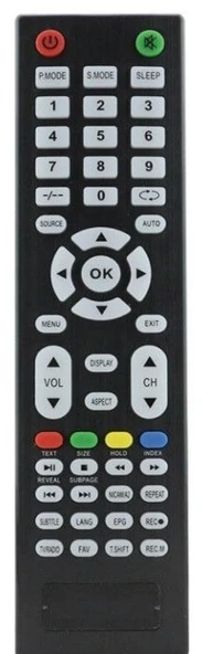 AWOX YUMATU LCD TV KUMANDA OZT 314-F ürün görseli 1