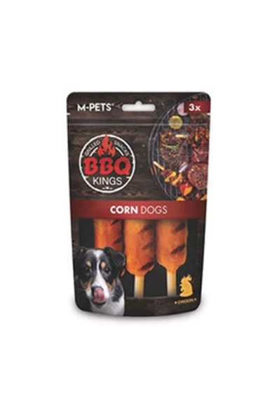 M-Pets Köpek Ödül BBQ Kings Corn Tavuklu 90 G ürün görseli 1