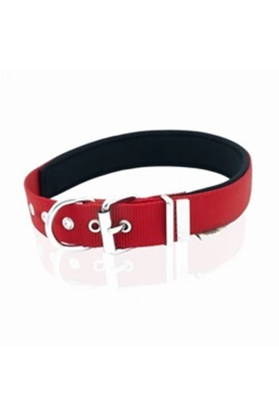 Doggie Köpek Boyun Tasması Kırmızı 3*42-50 Cm ürün görseli 1
