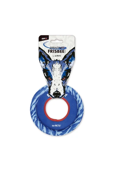 M-Pets Köpek Oyuncağı Sprintpuff Frisbee Mavi 24Cm ürün görseli 1
