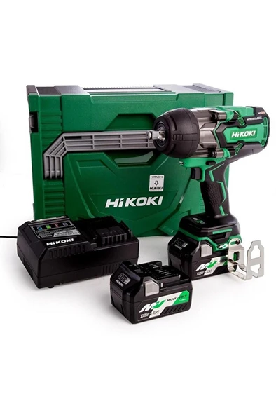 Hikoki Wr36db 36volt/2.5ah Li-ion Çift Akülü Kömürsüz Profesyonel Somun Sıkma ürün görseli 1