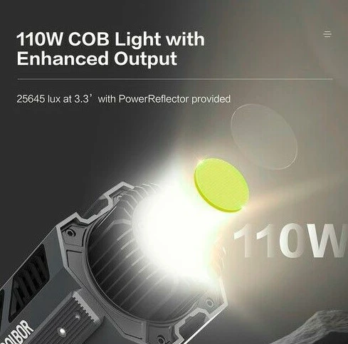 COLBOR CL100X Bi-Color LED Video Monolight - Resim 7