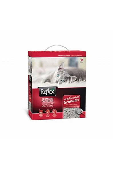 Reflex Box Kedi Kumu Aktif Karbon Granül 10 L ürün görseli 1