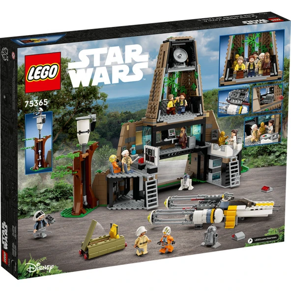 Lego 75365 Star Wars Yeni Bir Umut Yavin 4 Asi Üssü ürün görseli 1