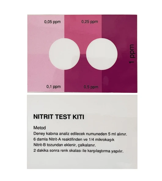 ChemBio Nitrit Test Kiti 0-1 ppm - Resim 6