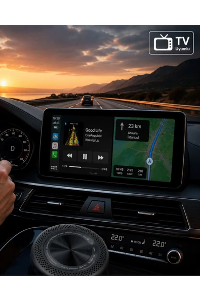 Araç ve TV Uyumlu CarPlay Box 4GB RAM 64GB Hafıza HDMI Android Sistem ürün görseli 1