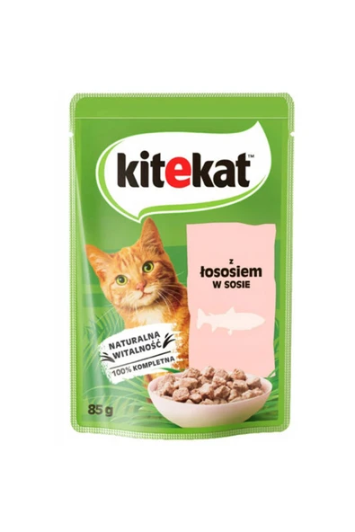 Kitekat Kedi Yaş Maması Somonlu  85 G ürün görseli 1