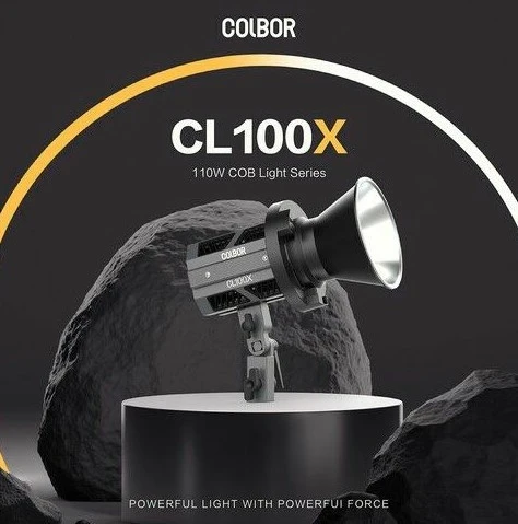 COLBOR CL100X Bi-Color LED Video Monolight - Resim 6