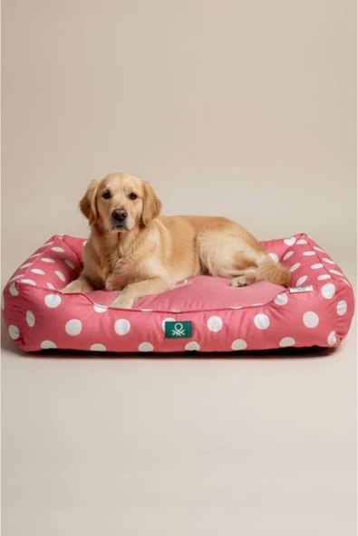 Benetton Yatak Puantiyeli Pembe (S) 60*40 Cm ürün görseli 1