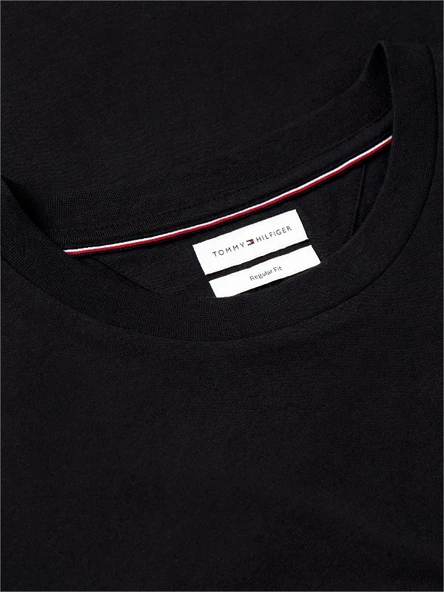 SCRIPT STACK REGULAR TEE Erkek Siyah T-Shirt - MW0MW43224 - Resim 5