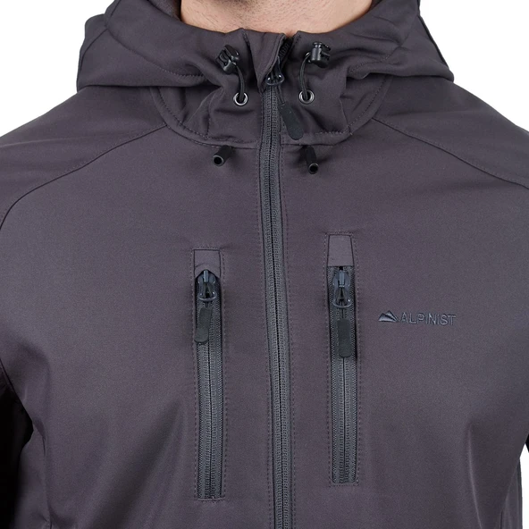 Alpinist Peak Softshell Erkek Outdoor Mont - Resim 12