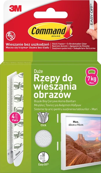 ™ 17206-4PK Büyük Boy Çerçeve Asma Bantları'25 ürün görseli 1